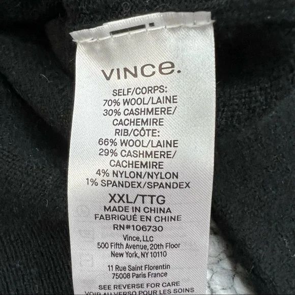 NWT Vince Wool/Cashmere Hoodie - Picture 7 of 7